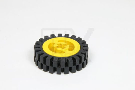 4 x Lego System Rad neu-hell grau Felge 18mm D x 14mm mit Pin Loch Räder 55981 