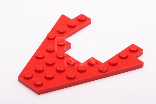 6104 P # Lego 2 Stück Flügelplatte 8x8 gelb 3x4 