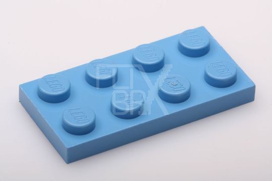 1791 Lego Platte 6x8 Dunkelblau 2 Stück 