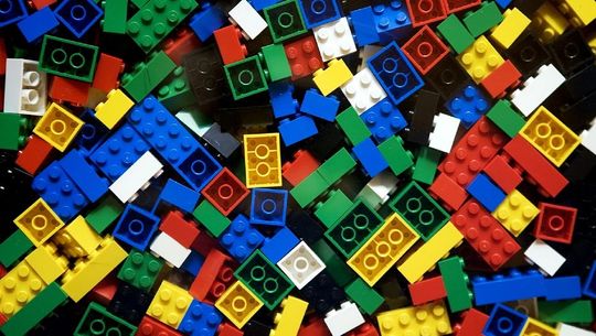 Lego: 2 x 4 Steine 3001 verschiedene Farben 