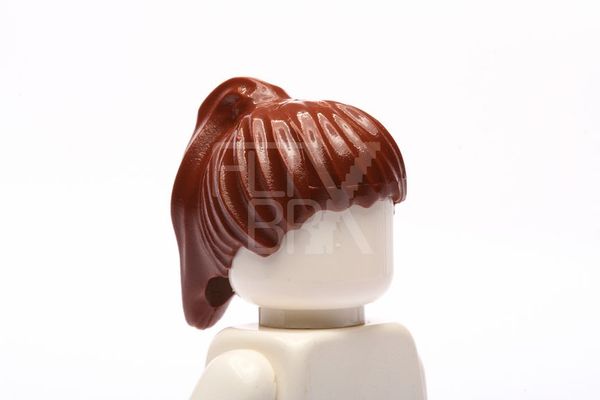 Lego Figur Zubehör Haar new Braun für Frau 498 # 