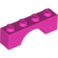 15 Lego Bogensteine 1x4 rosa NEU 3659 