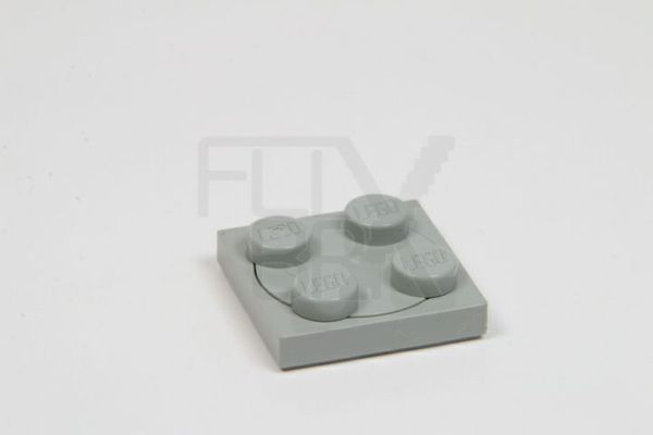 Lego Drehteller 2x2 Platte Base 3680 rot 2 Stück NEU ref:295