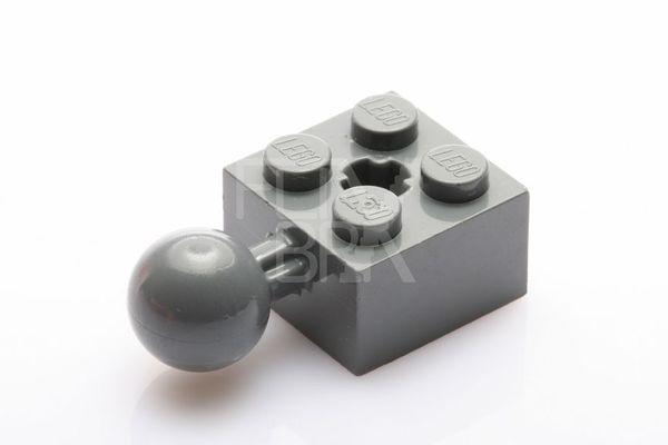 1521 Lego Stein 2x2 abgerundet new Grau 4 Stück 