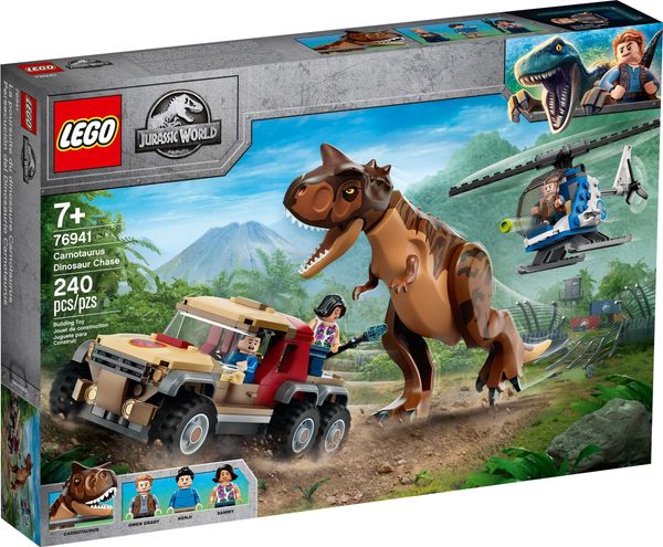 Christmas Sale! Jurassic World  carnotaurus  LEGO Figure 