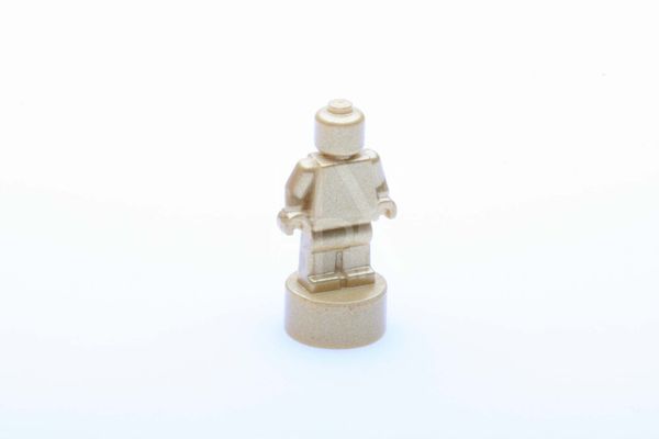 LEGO® - Einzelteil Minifigur Trophäe / Statuette kleine Minifigur  pearl-gold pearl-gold | Element-Nr: 90398Gold | Design-Nr: 90398-53017