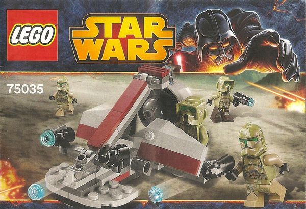 Lego75035 75035 Kashyyyk Troopers