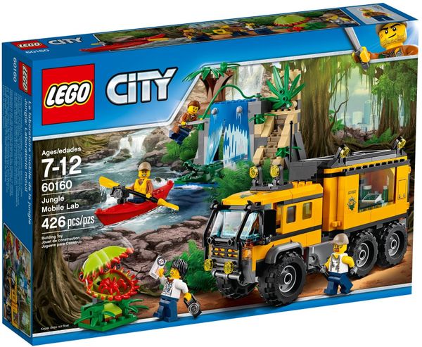 LEGO Town City Set 60160 Jungle Mobile Lab Neu und OVP Element Nr 60160 Design Nr 60160