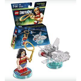 Lego wonder woman deals invisible jet set