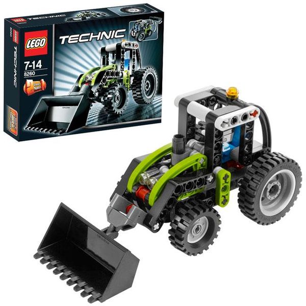 LEGO Set Technic 8260 Mini Traktor Element Nr 8260 Design Nr 8260