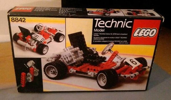 Lego technic sales go kart 8842