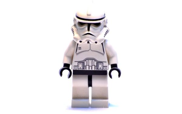 LEGO Figur LEGO Star Wars Minifigur Clone Trooper 2005 Element Nr sw126 Design Nr StarWars